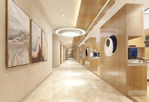 台州玉环口腔医院走廊