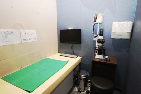 韩国世檀榙男科医院检查室