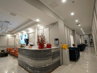 天津河东世纪华中美容医院走廊