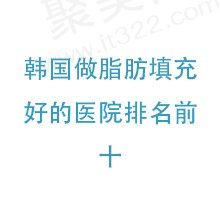 韩国脂肪填充好的医院排名前十，盘点韩国技术比较好的医院排名