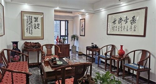 华盛口腔等待区