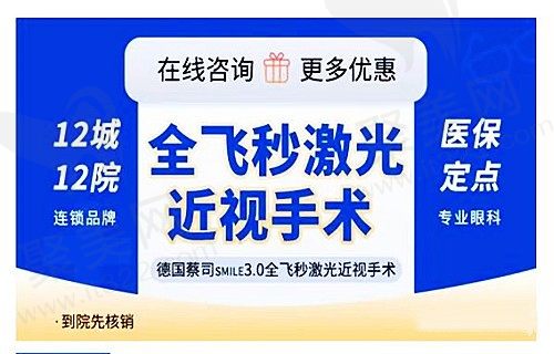 郑州尖峰眼科医院全飞秒价格19800元起，高志强医生量身定制方案