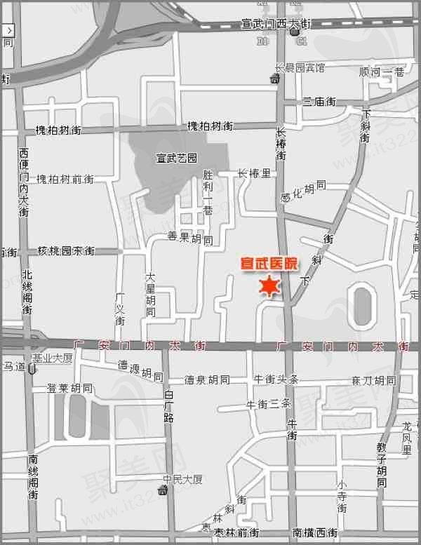 首都医科大学宣武医院地址