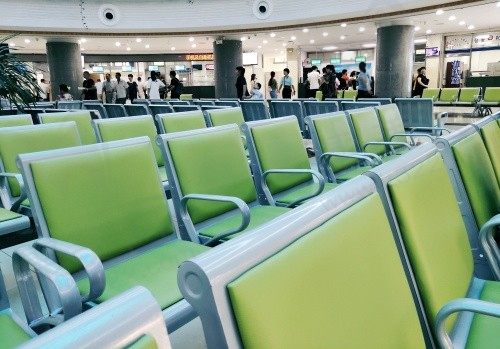南昌大学一附院候诊区