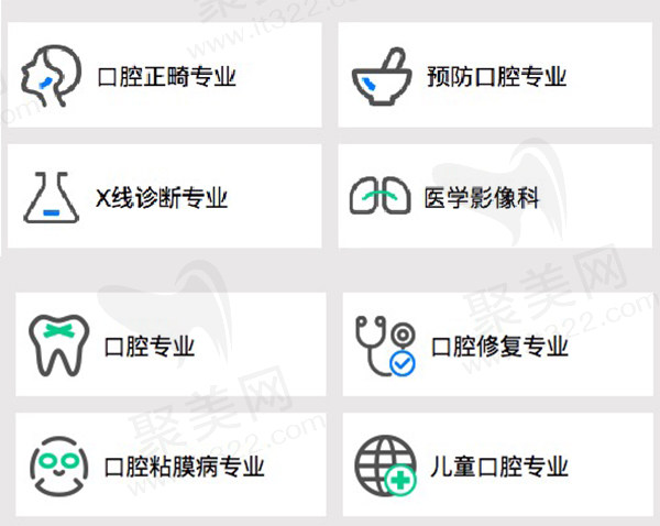 上海美奥口腔门诊（中山公园旗舰店）经营项目