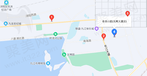 九江开发区奇圣口腔门诊部地理位置