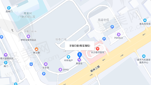 长沙牙祖口腔门诊部（梅溪湖院）地理位置