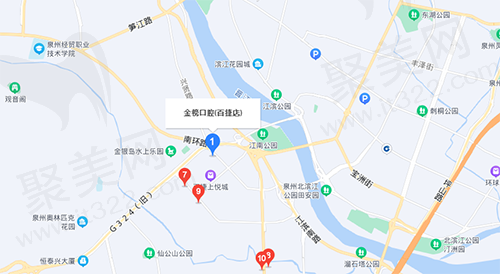 晋江池店金榜口腔门诊部（百捷店）地理位置