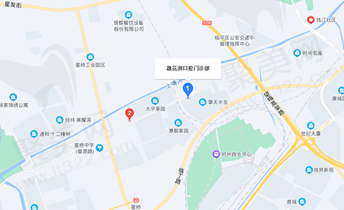 余杭藕花洲口腔门诊部位置