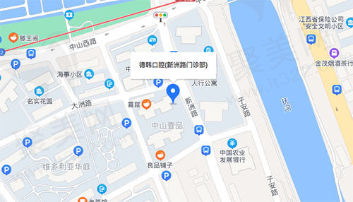 南昌德韩口腔新洲店地址