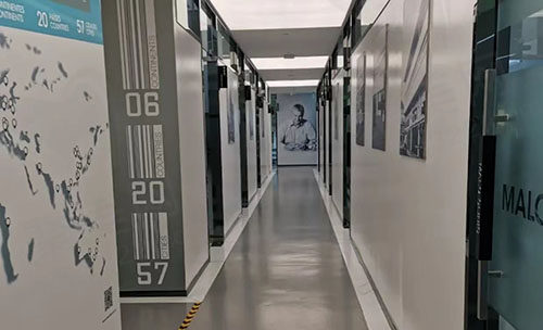 成都马泷齿科走廊