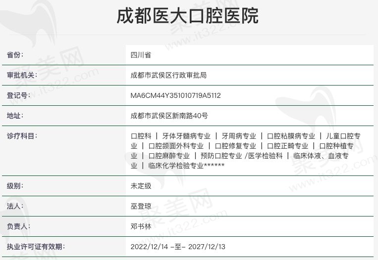 成都医大口腔医院
