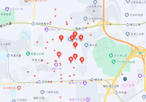武汉清华阳光口腔医院（东西湖分院）公交站
