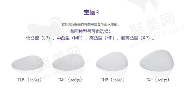 宝俪R系列假体隆胸