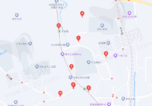 深圳登特口腔附近公交站点