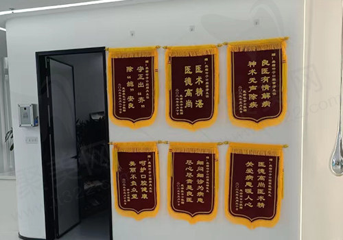 徐州云龙熊猫竹子口腔所获锦旗