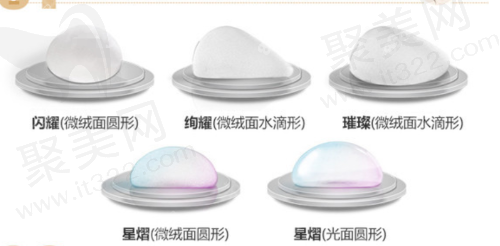 假体隆胸材料形状