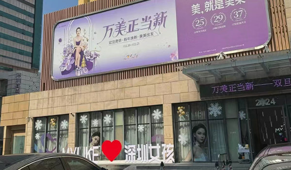 深圳美莱医疗美容医院门头