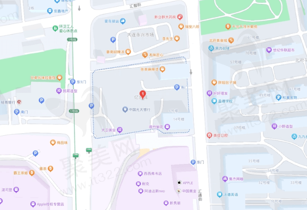 大连三目家眼科诊所（亿合城店）地址