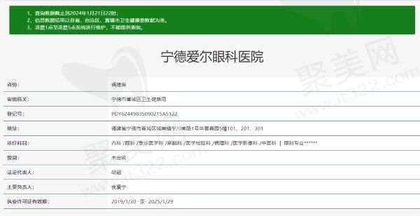 宁德爱尔眼科医院正规吗