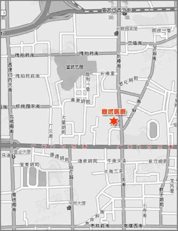 首都医科大学宣武医院眼科地址