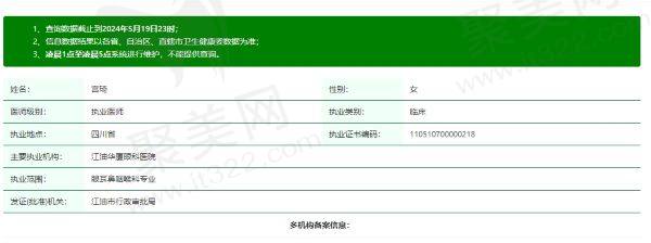 江油华厦眼科医院宫琦简历
