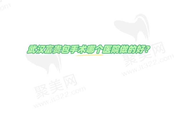 武汉富贵包手术哪个医院做的好
