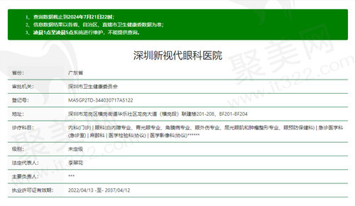 深圳新视代眼科医院正规吗