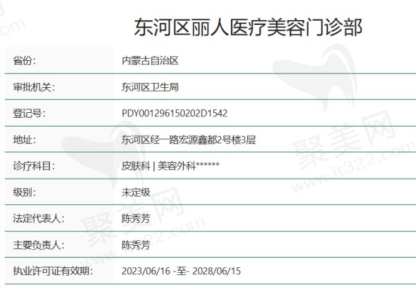 包头丽人医疗美容门诊部正规吗