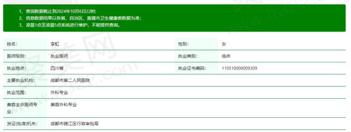 成都西区医院李虹怎么样？